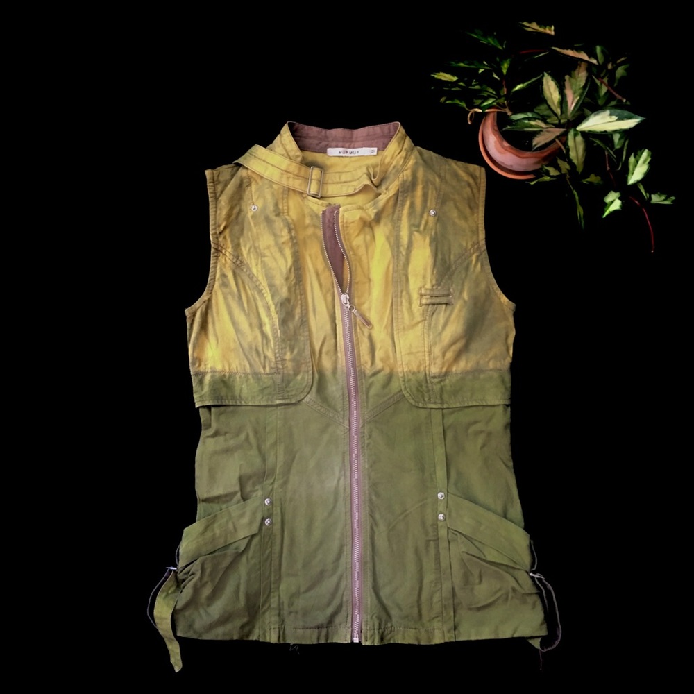 Murmur tie-dye vest
